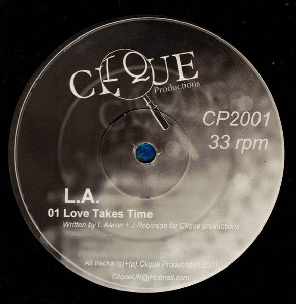 Tasha McKenzie / L.A. (14) : Yeah Yeah Yeah / Love Takes Time (12", Promo)