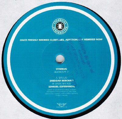 Starbug (2) : Remixes Part 2 (12")