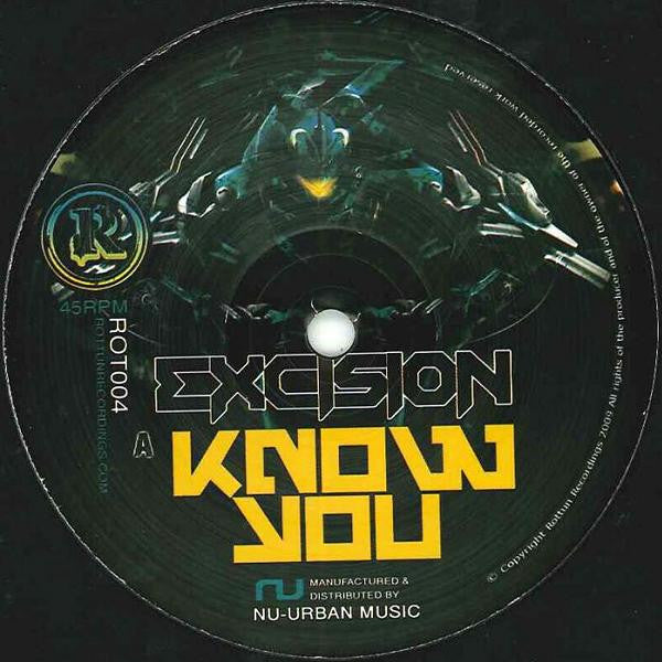 Excision / Ultrablack : Know You / 3vil Five (12")
