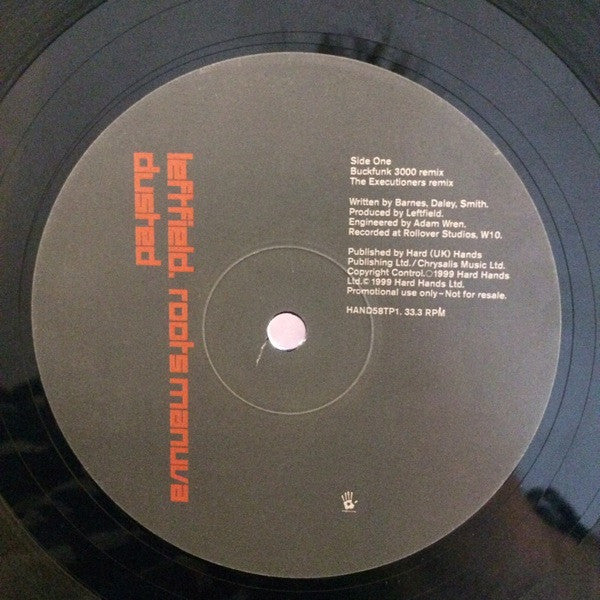 Leftfield .  Roots Manuva : Dusted (Promo 1) / Dusted (Promo 2) (2x12", Promo)