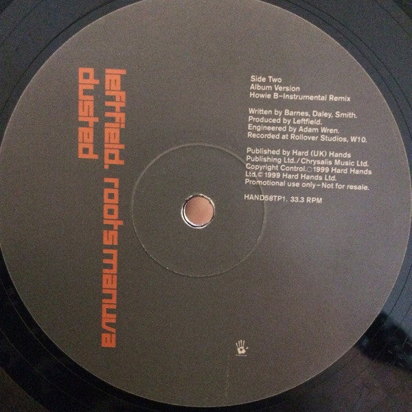 Leftfield .  Roots Manuva : Dusted (Promo 1) / Dusted (Promo 2) (2x12", Promo)
