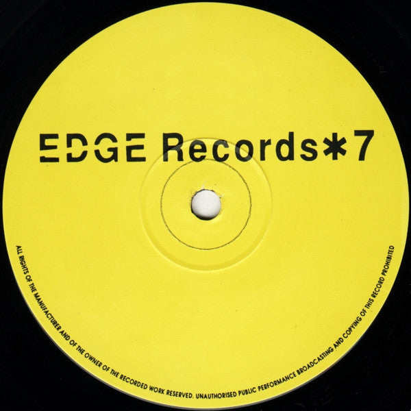 DJ Edge V Structure : Naked, Hungry, Obsessive (12")