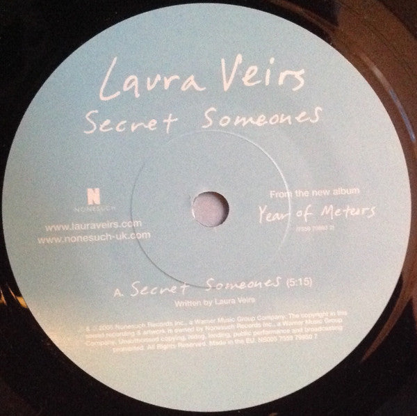 Laura Veirs : Secret Someones (7", Single)