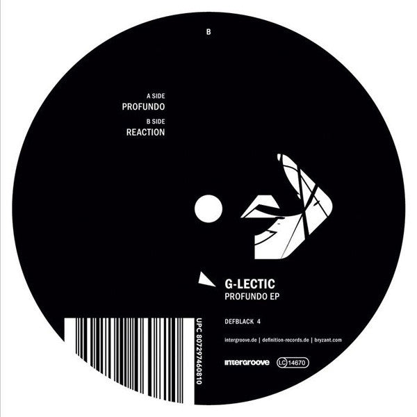 G-Lectic : Profundo EP (12")