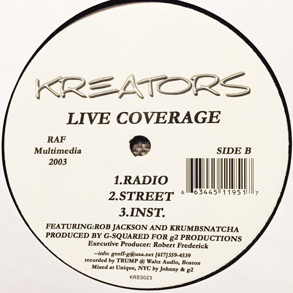 Kreators : Smashed Up (12")