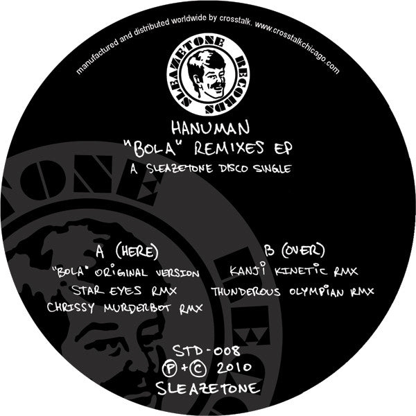Hanuman (3) : Bola Remixes EP (12", EP)