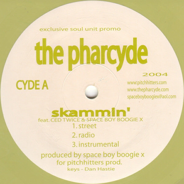 The Pharcyde : Skammin' / Baby Sit (12", Ltd, Promo, Gre)