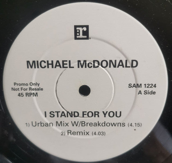 Michael McDonald : I Stand For You (12", Promo)