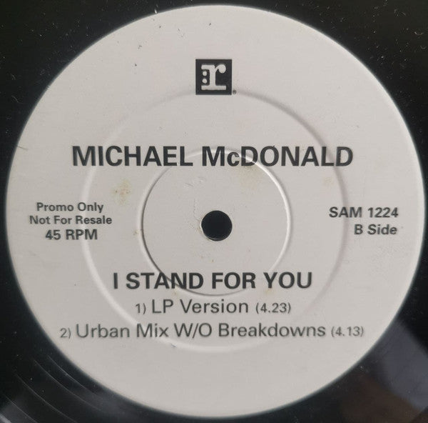 Michael McDonald : I Stand For You (12", Promo)