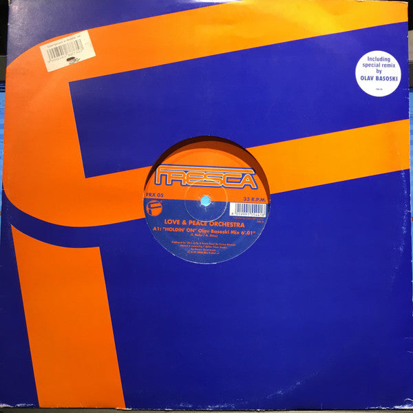 Love & Peace Orchestra : Holdin' On (12", W/Lbl)