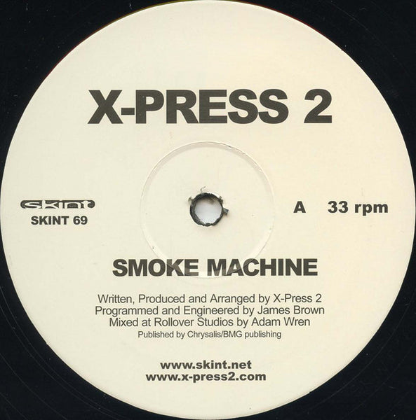 X-Press 2 : Smoke Machine (12")