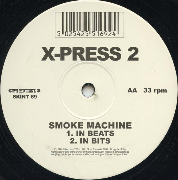 X-Press 2 : Smoke Machine (12")