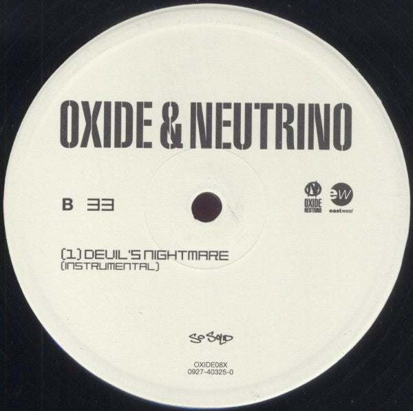 Oxide & Neutrino : Only Wanna Know U Cos Ure Famous (12")