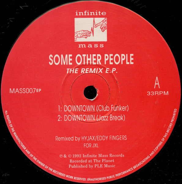 Some Other People : The Remix E.P. (12", EP)