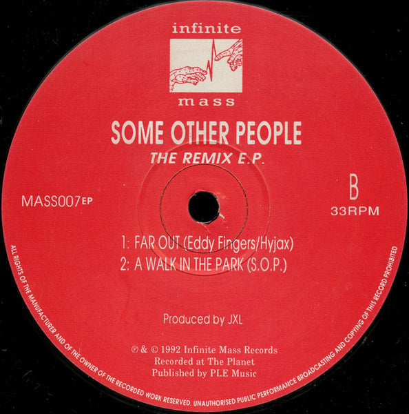Some Other People : The Remix E.P. (12", EP)