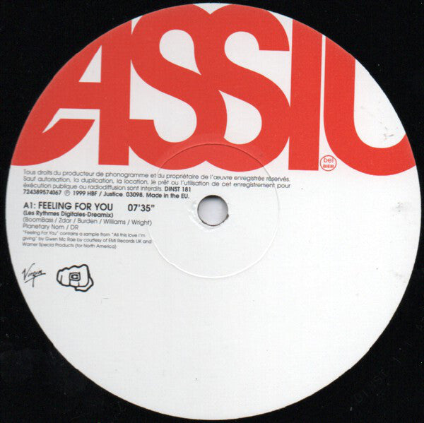 Cassius : Feeling For You (12")