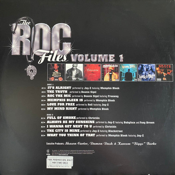 Various : Roc-A-Fella Records Presents The Roc Files Vol. 1 (2xLP, Comp)