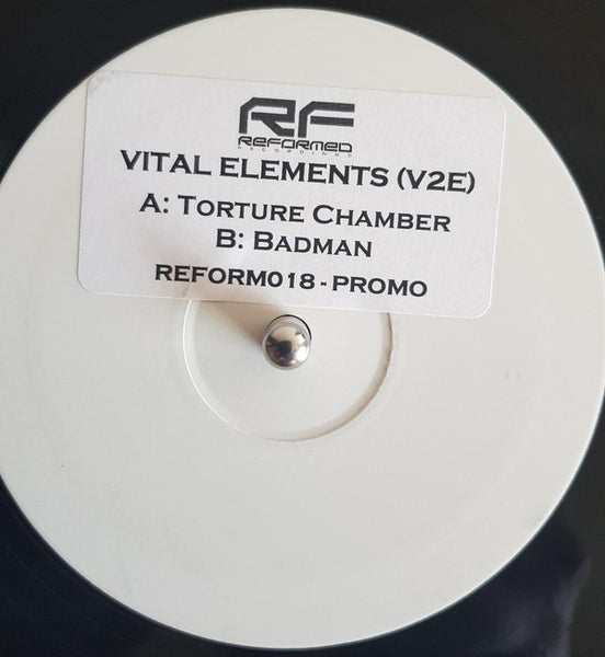 Vital Elements : Torture Chamber / Badman (12", Promo, W/Lbl)