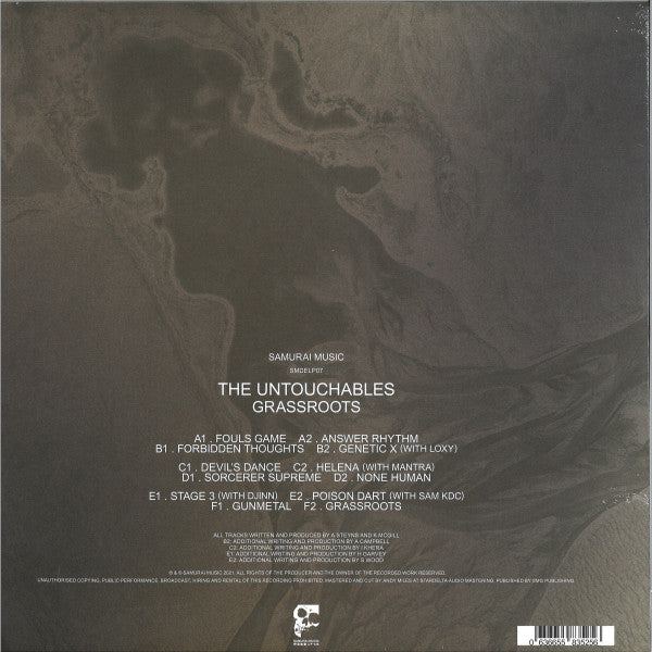 The Untouchables (17) : Grassroots (3x12", Album, Gol)