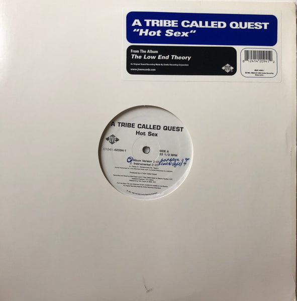 A Tribe Called Quest : Hot Sex (12", Maxi, RE)