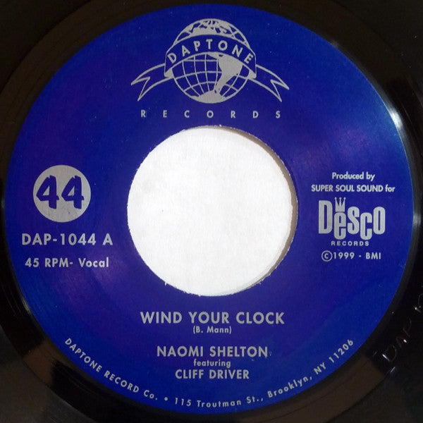 Naomi Shelton : Wind Your Clock (7", Single)