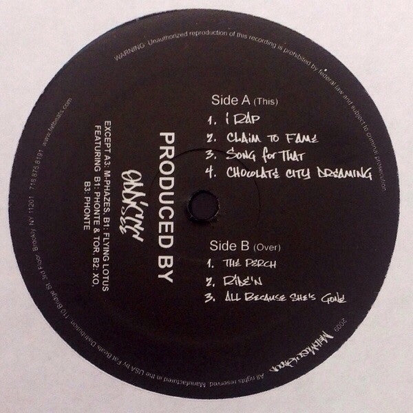 Oddisee : 101 (12", EP)