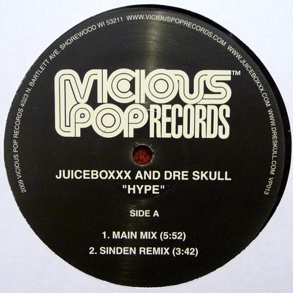 Juiceboxxx And Dre Skull : Hype (12")