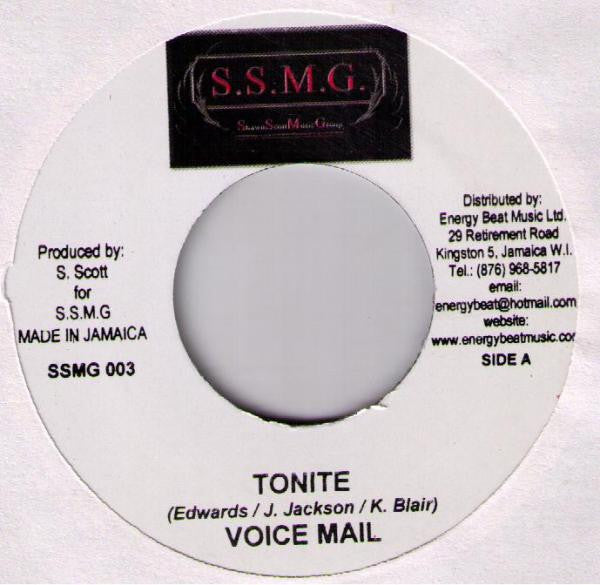 Voicemail : Tonite (7")