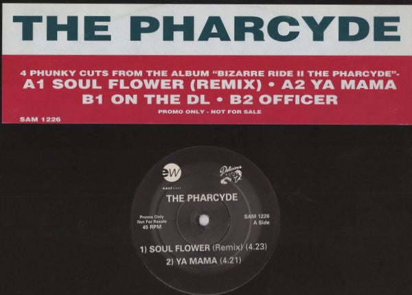 The Pharcyde : Bizarre Ride 2 The Pharcyde  (12", Promo, Smplr)