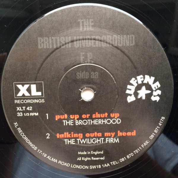 Various : The British Underground E.P. (12", EP)