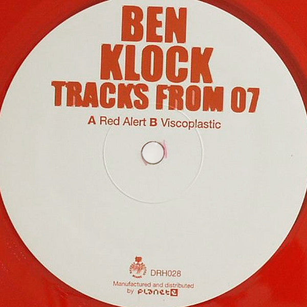 Ben Klock : Tracks From 07 (12", Red)