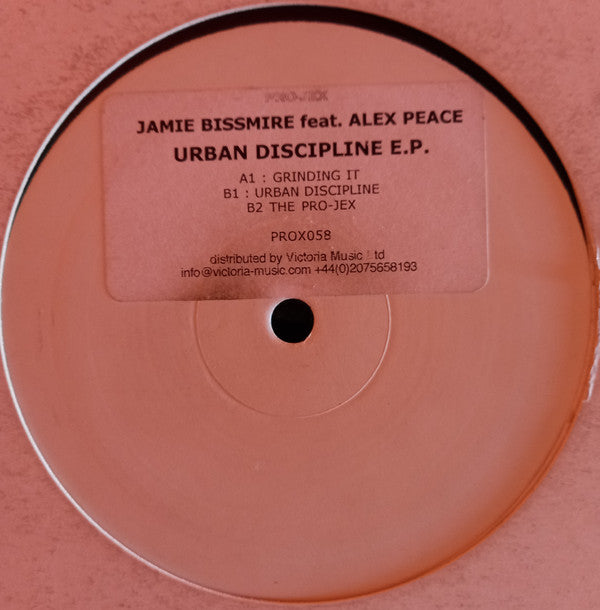 Jamie Bissmire : Urban Discipline E.P. (12", W/Lbl, Sti)