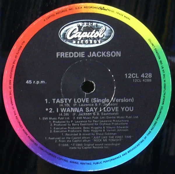 Freddie Jackson : Tasty Love (12")
