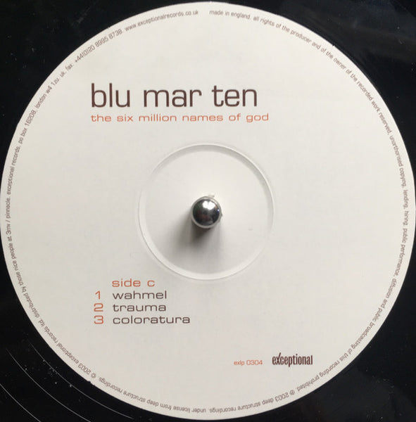 Blu Mar Ten : The Six Million Names Of God (2xLP, Album)