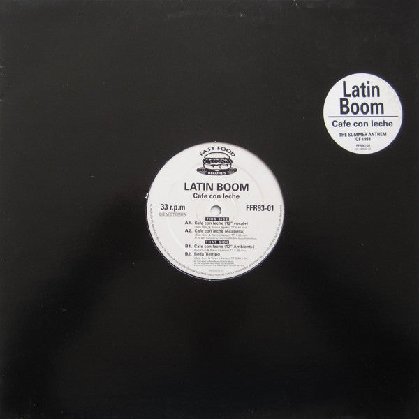 Latin Boom : Cafe Con Leche (12")