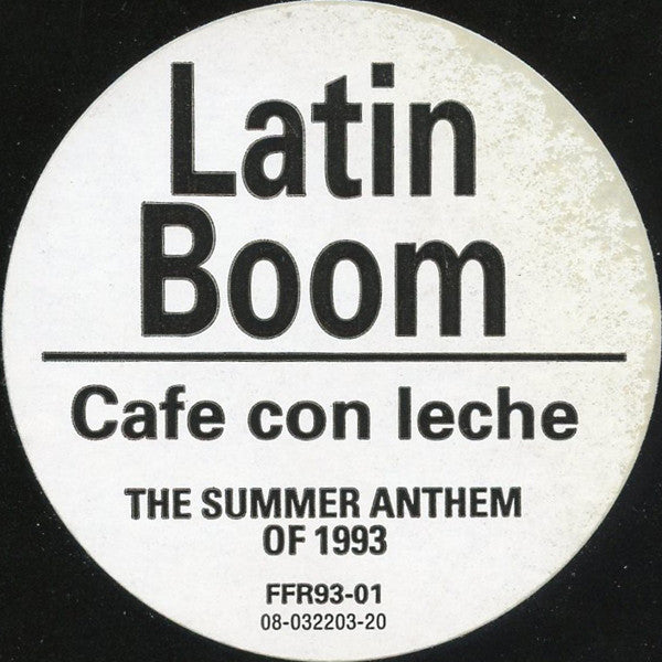 Latin Boom : Cafe Con Leche (12")