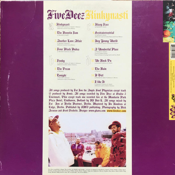 Five Deez : Kinkynasti (2xLP, Album)