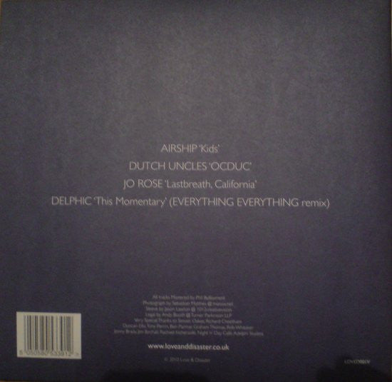 Various : Love & Disaster 1 (10", Gat)