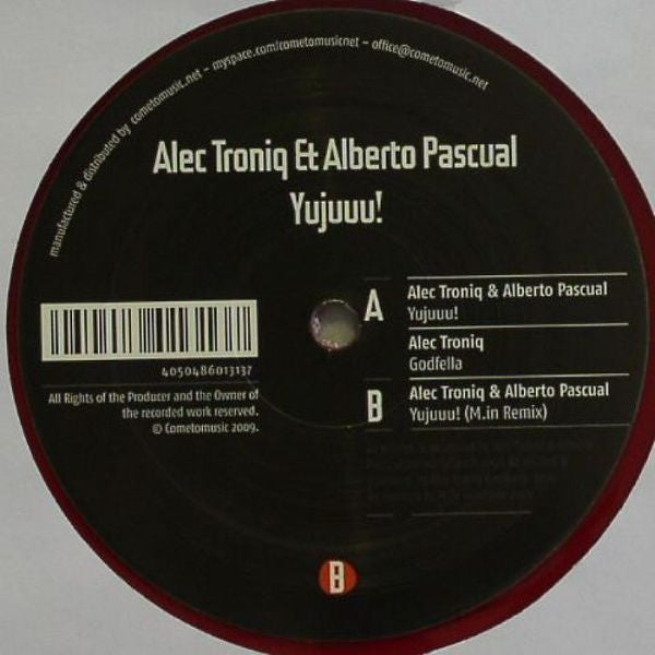 Alec Troniq & Alberto Pascual : Yujuuu! (12", Red)