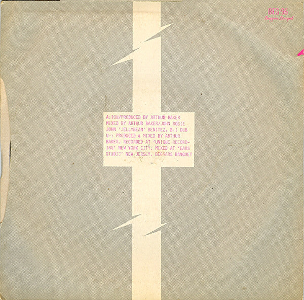 Freeez : I.O.U. (7", Single, Pus)