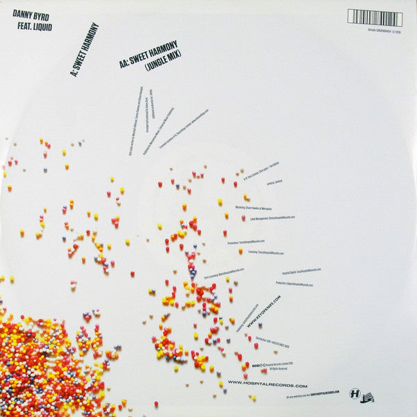 Danny Byrd Feat. Liquid : Sweet Harmony (12", Single)