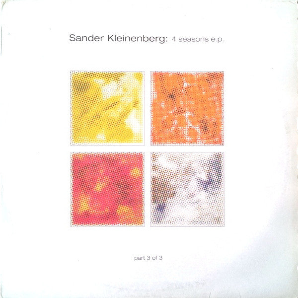 Sander Kleinenberg : 4 Seasons EP (Part 3 Of 3) (2x12", EP)