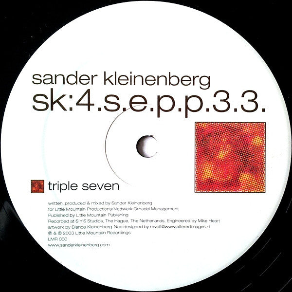 Sander Kleinenberg : 4 Seasons EP (Part 3 Of 3) (2x12", EP)