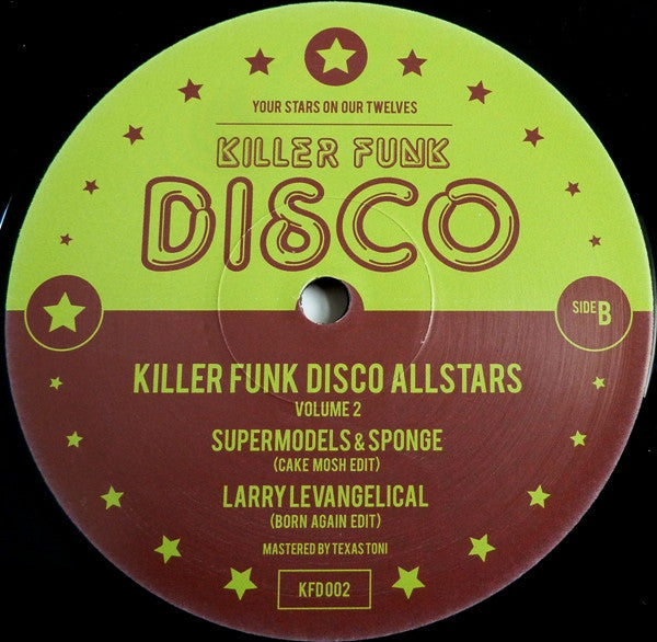 Killer Funk Disco Allstars : Killer Funk Disco Allstars Volume 2 (12")
