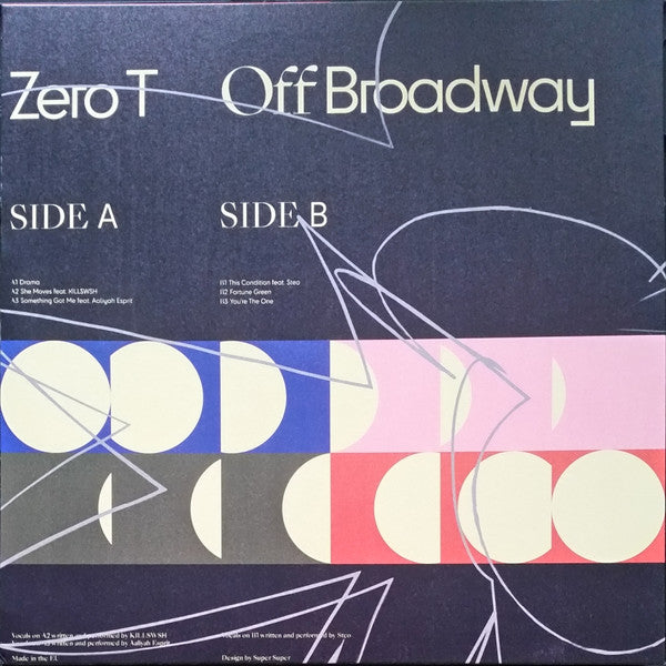 Zero Tolerance : Off Broadway (12", EP)