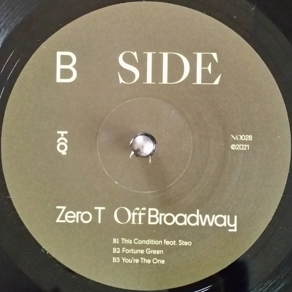 Zero Tolerance : Off Broadway (12", EP)