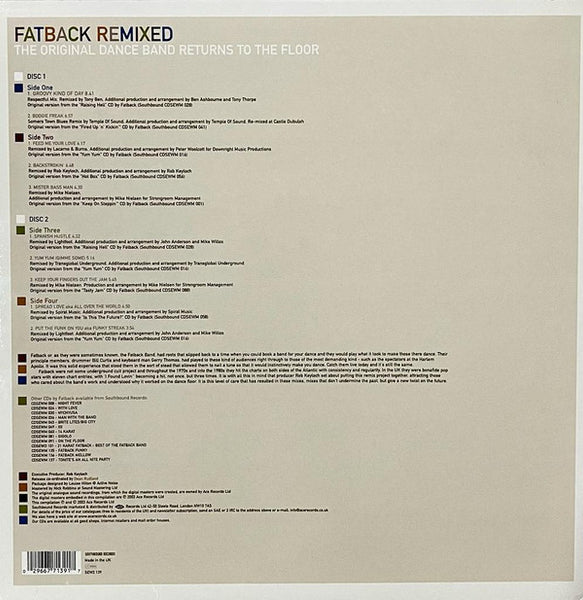 Fatback* : Fatback Remixed (2xLP, Comp)