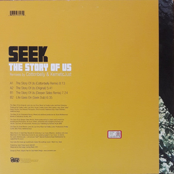 Seek : The Story Of Us (12")
