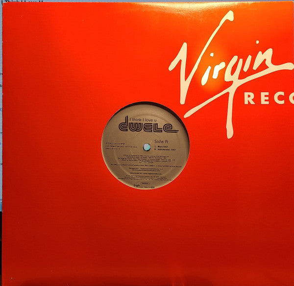 Dwele : I Think I Love U (12", Promo)