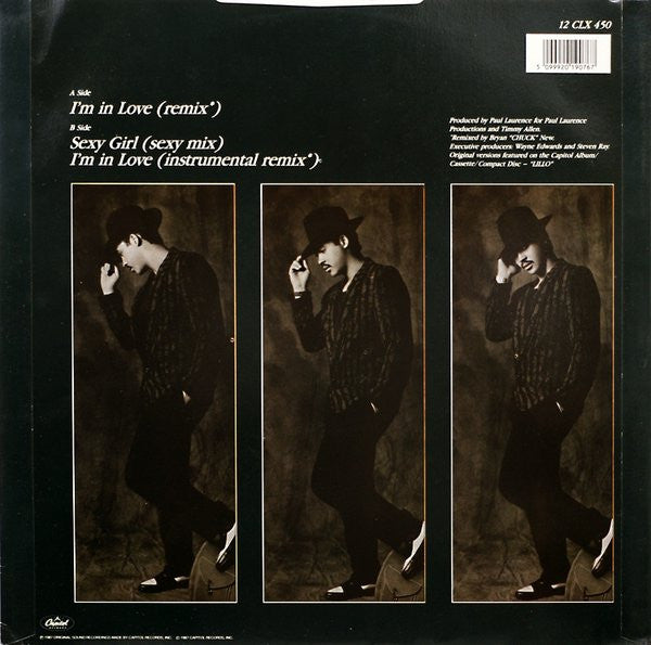 Lillo Thomas : I'm In Love - Remix (12", Maxi)